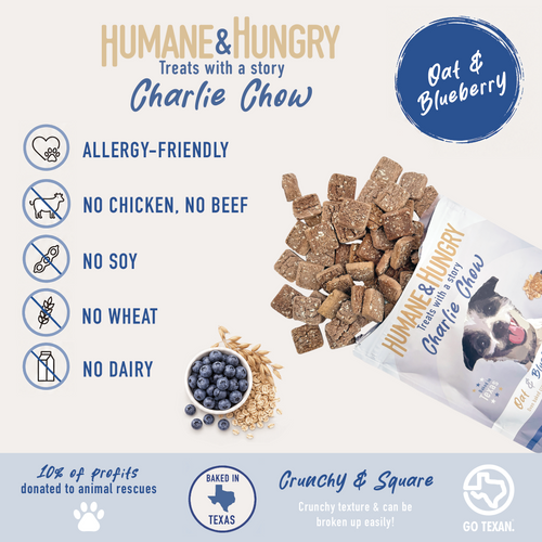 Charlie Chow - Oat & Blueberry