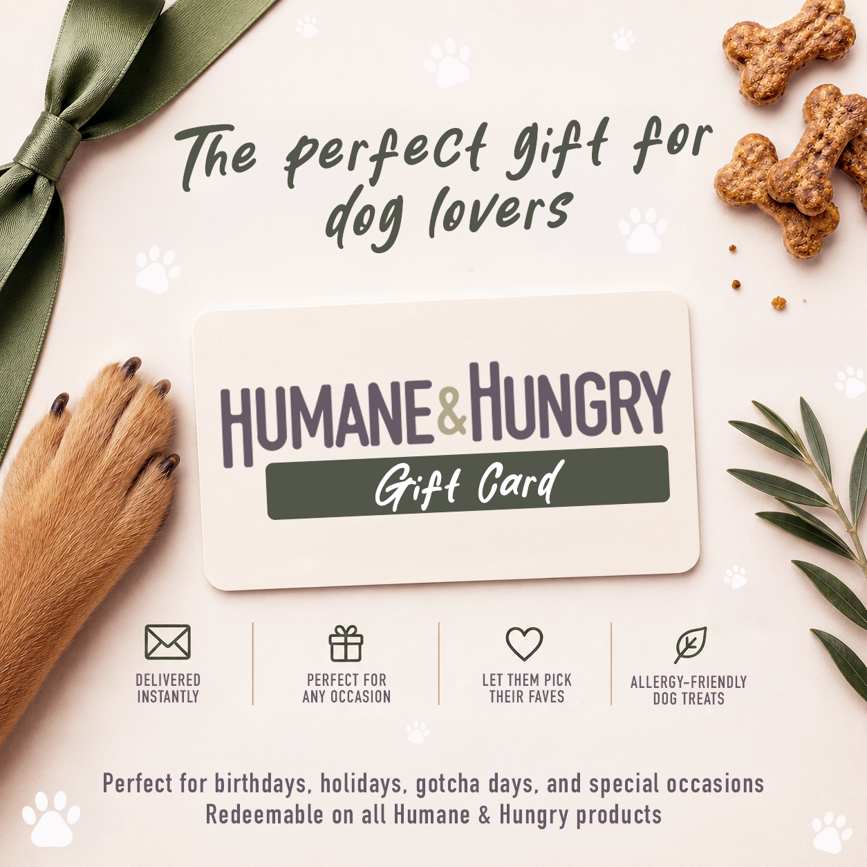 Humane & Hungry Digital Gift Card