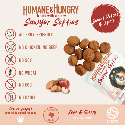 Sawyer Softies - Sweet Potato & Apple